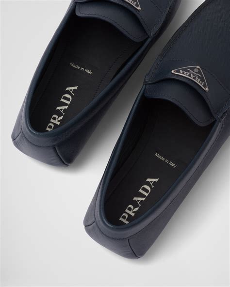 prada 2dd 001 blue|Baltic Blue Saffiano Leather Driver .